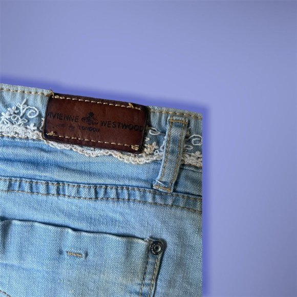 Vivienne Westwood Mini Denim Skirt - Picture 4 of 4